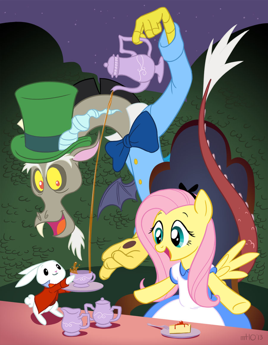 Fluttershy's Unbirthday Tea Party