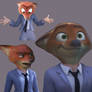 Nick Wilde With Diane Foxington's Body 1