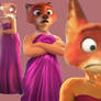 Nick Wilde With Diane Foxington's Body 2
