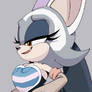 Pal as Rouge (Semi-Twinning)