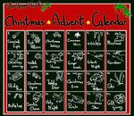 Adoptable Miniwolf Christmas calendar - CLOSED by StanHoneyThief