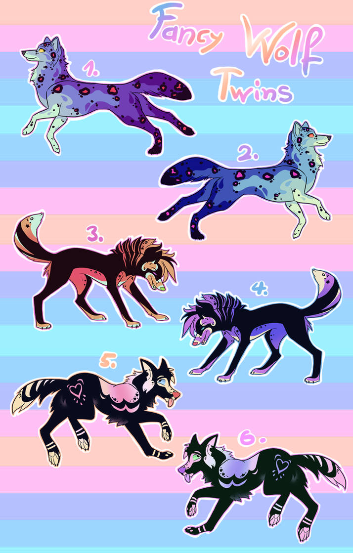 Cute Wolf adopts - 7/8 OPEN by MrWolf86 on DeviantArt