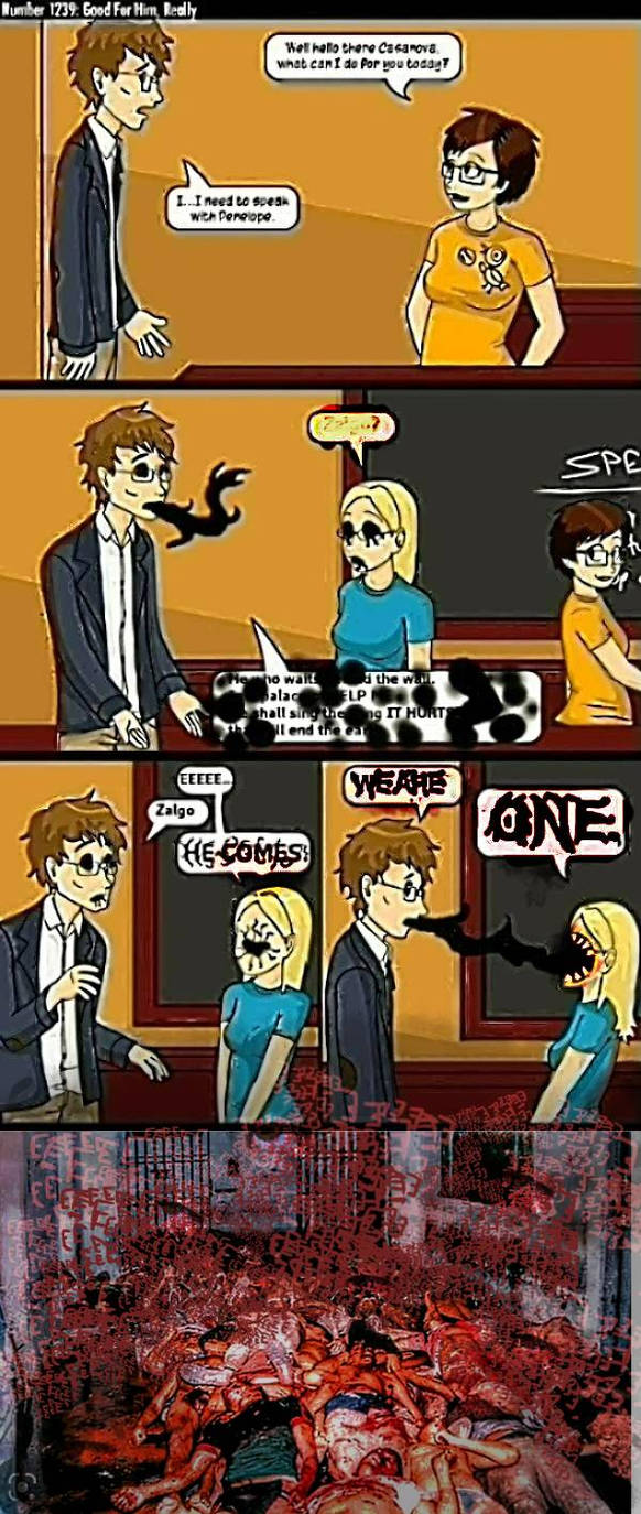 Zalgo Inflation Remake of zalgo comics pt.2 by hibsby on DeviantArt