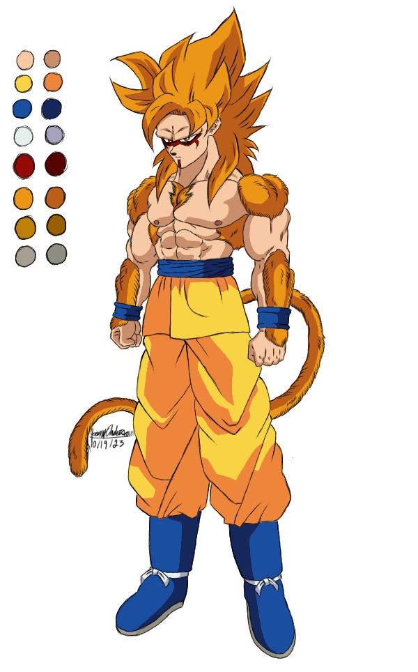 SSJ5 Blue by TwisterG84 on DeviantArt