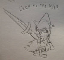 Chibi Abyss Watcher sketch