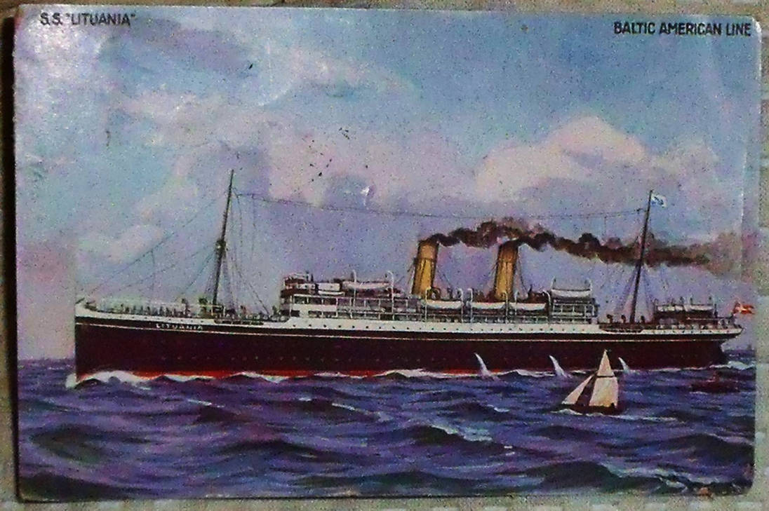 SS Lituania Postcard by wildelf34 on DeviantArt