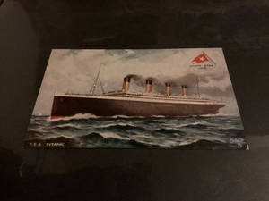 Pre Sinking Titanic Postcard