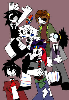 Paper Dan,Abbie,Engel and Friends