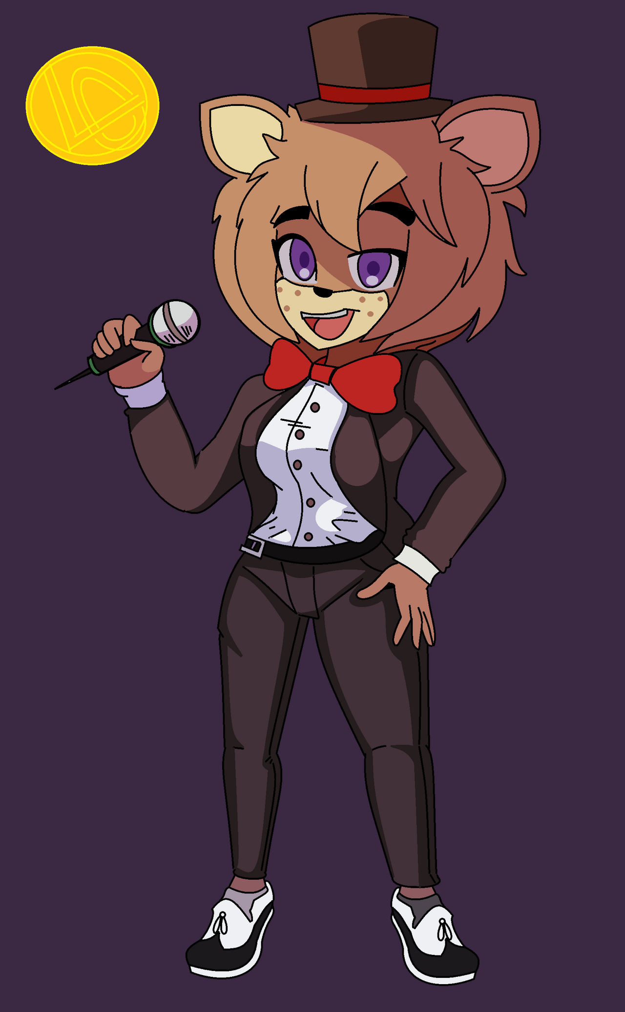 FNIA Anime Freddy (Five Nights In Anime Reborn) by lightcartoon2019