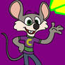 Chuck-E-Cheese the mouse meet us!