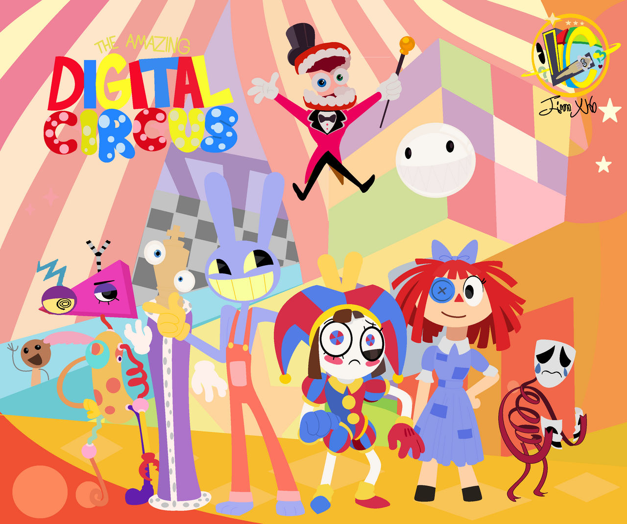 The Amazing Digital Circus All Full Character! by lightcartoon2019 on ...