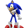 Super Smash Brothers Brawl: Sonic pose