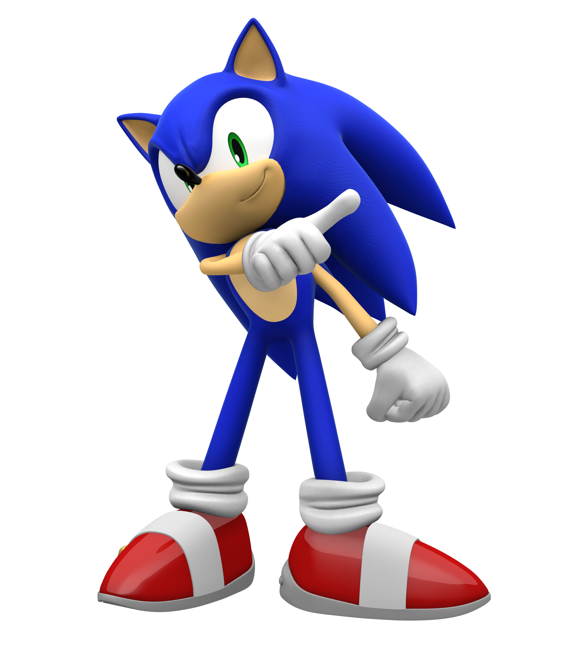 Super Smash Brothers Brawl: Sonic pose