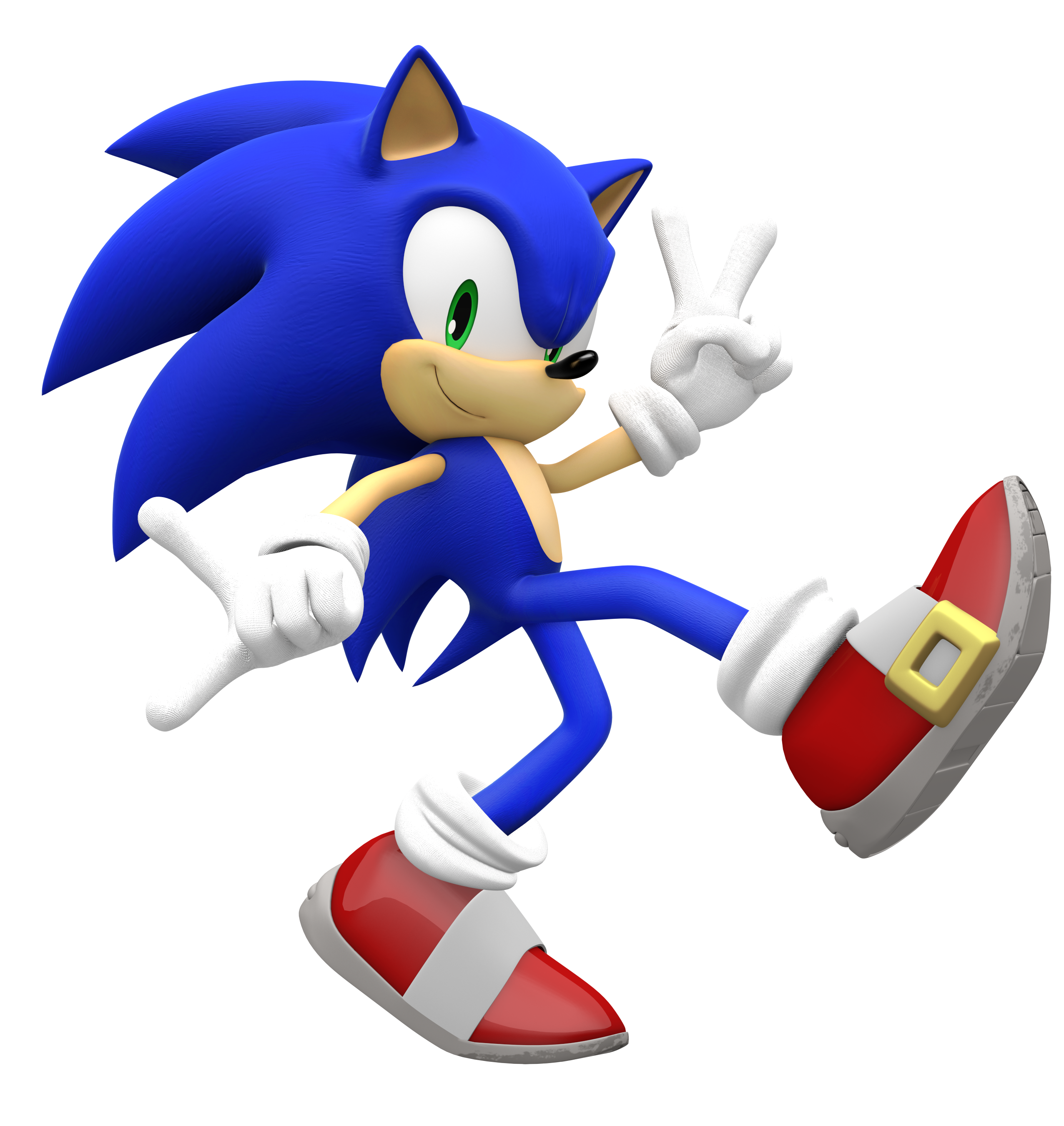 Classic Sonic Render by Turret3471 on DeviantArt