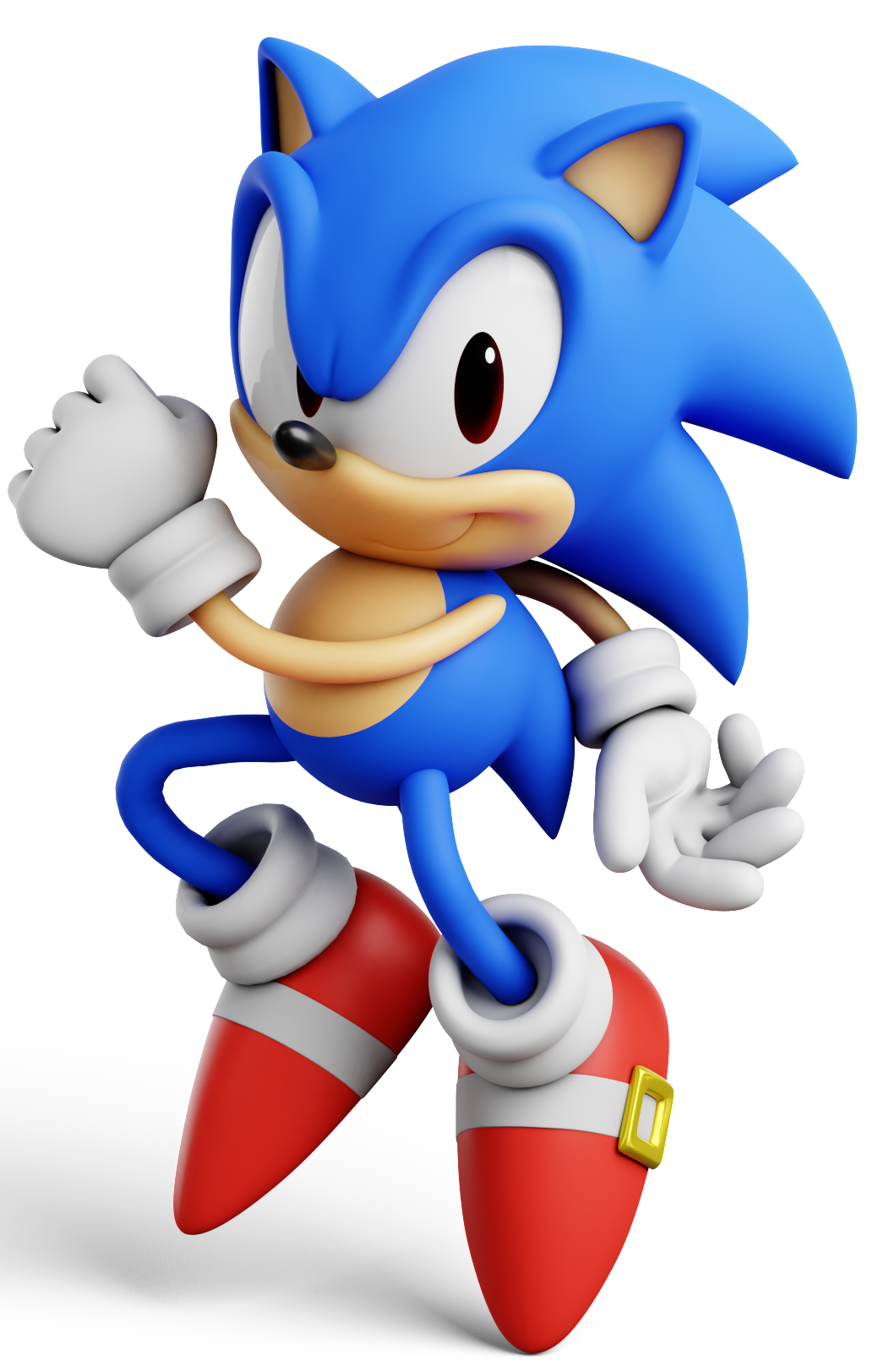 Classic Sonic Png - Sonic Classic, Transparent Png - 1024x1565(#863267) -  PngFind