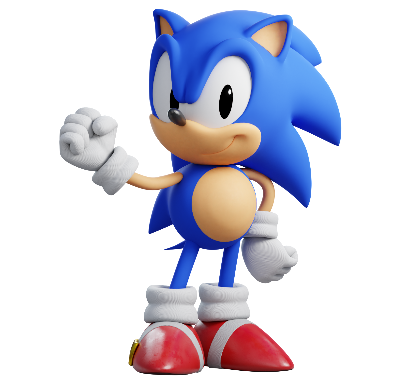 Spin on X: a new Classic Sonic render based on the Mania (special