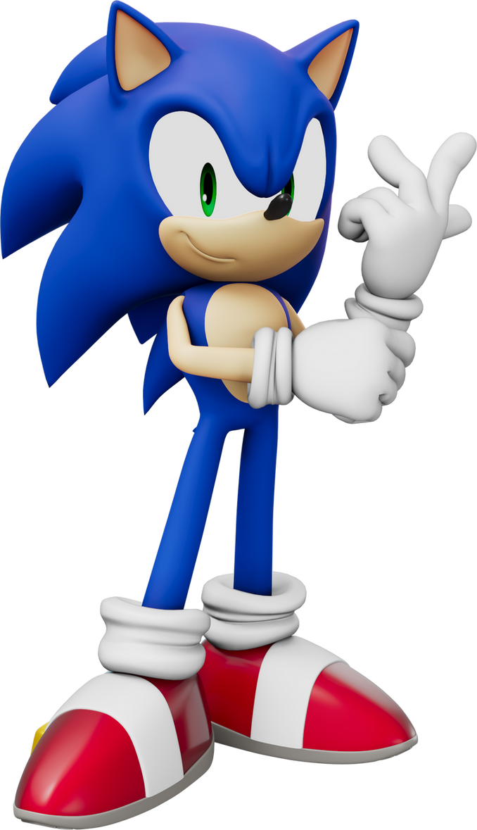 Maya Sonic Rig More Maya Practice! by Pho3nixSFM on DeviantArt