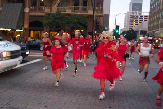 Red dresses