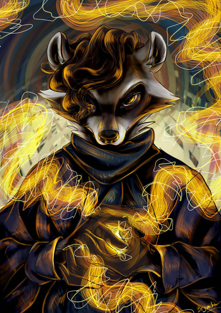 great evil raccoon by Brymcha on DeviantArt