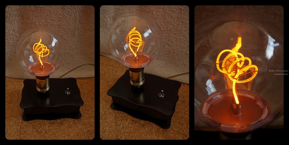 Small DIY Steampunk lamp