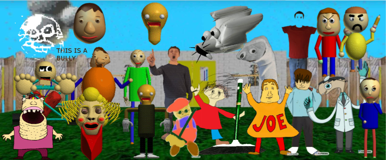 Baldi Basics characters by Redstar_Woof on Sketchers United