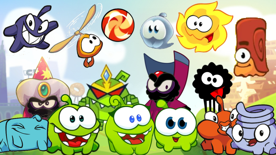 Cutting Rope Character Cut the Rope Art by kitoloks on DeviantArt
