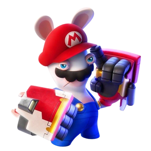 Rabbid Mario by kitoloks on DeviantArt