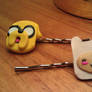 Finn and Jake Bobby Pin Set