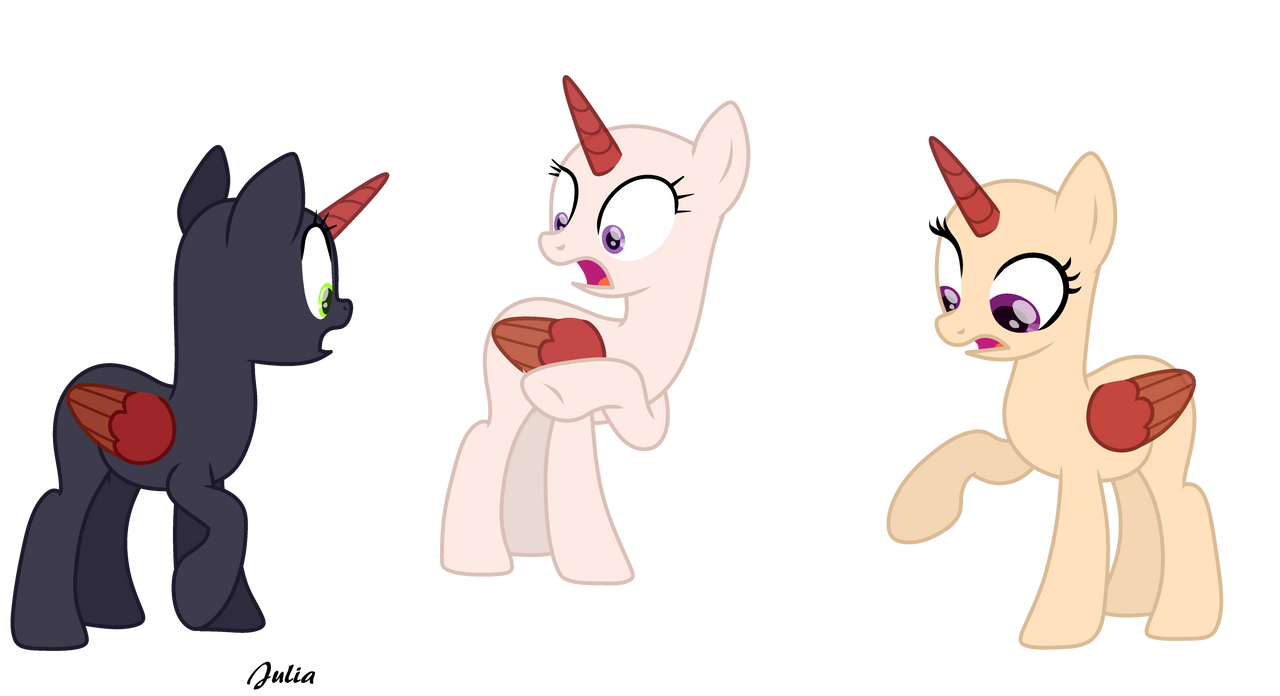 MLP (Commission) CMC redesigns by yourepathetic-bright on DeviantArt