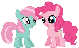 Filly Pinkie and Minty