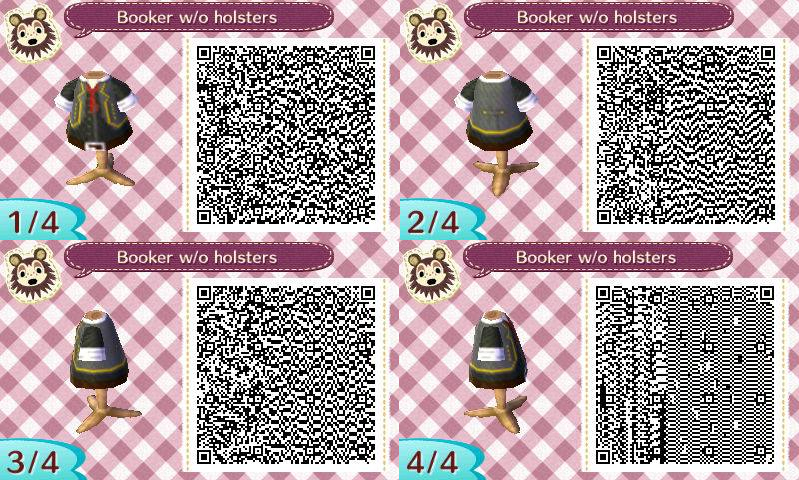 Animal Crossing QR Code Booker DeWitt