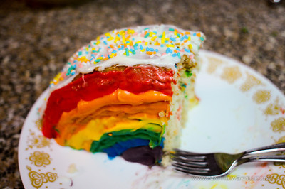 Rainbow Cake