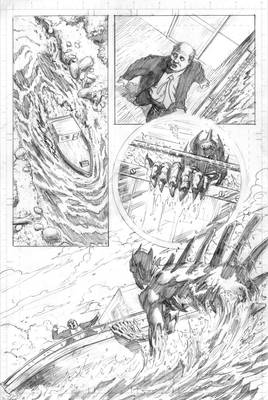 Alien Contact Page One Pencils