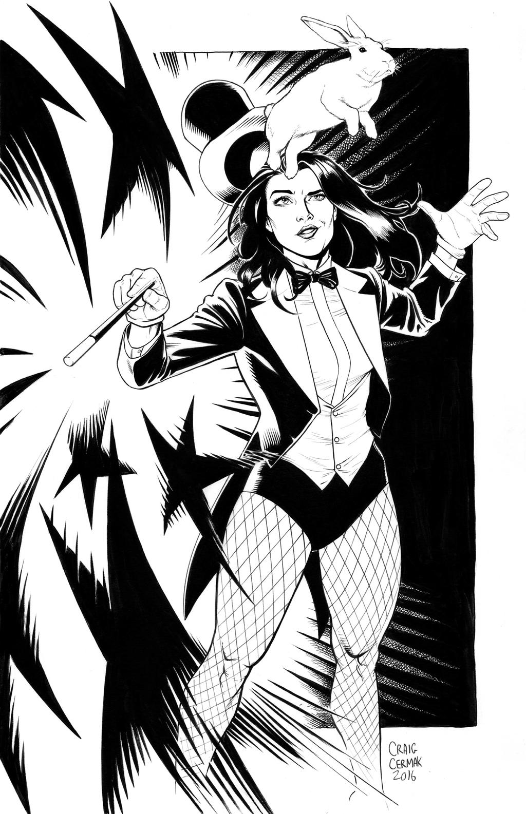 Zatanna by craigcermak