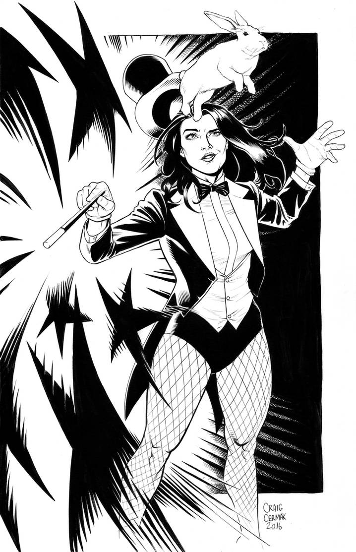 Zatanna by craigcermak