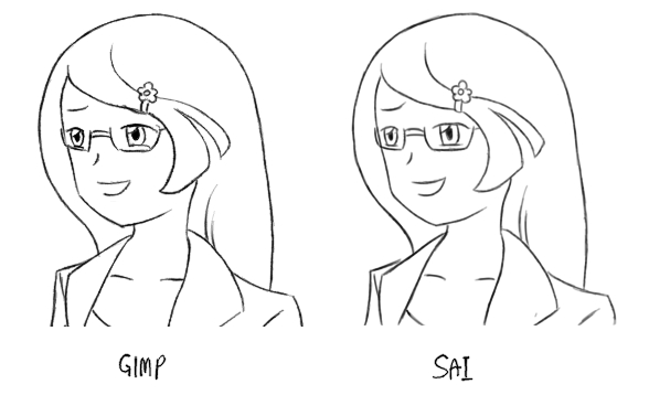 Gimp Vs Sai By Da Valdez On Deviantart Gimp Vs Sai By Da Valdez On Deviantart