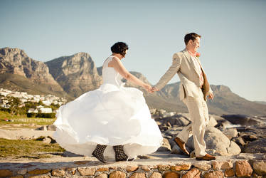 Windy Cape Town wedding