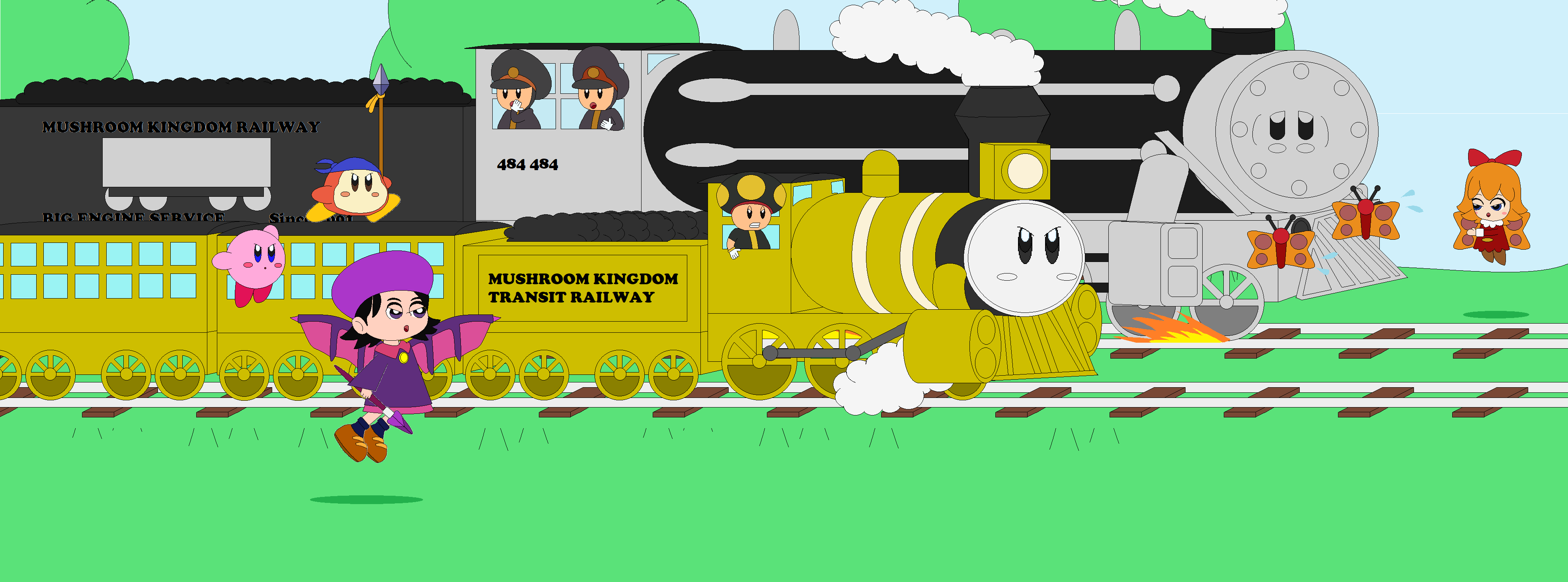 Runaway Train by KirbyKphoria2 on DeviantArt