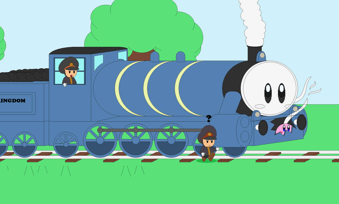 The Puff in the engine by KirbyKphoria2 on DeviantArt