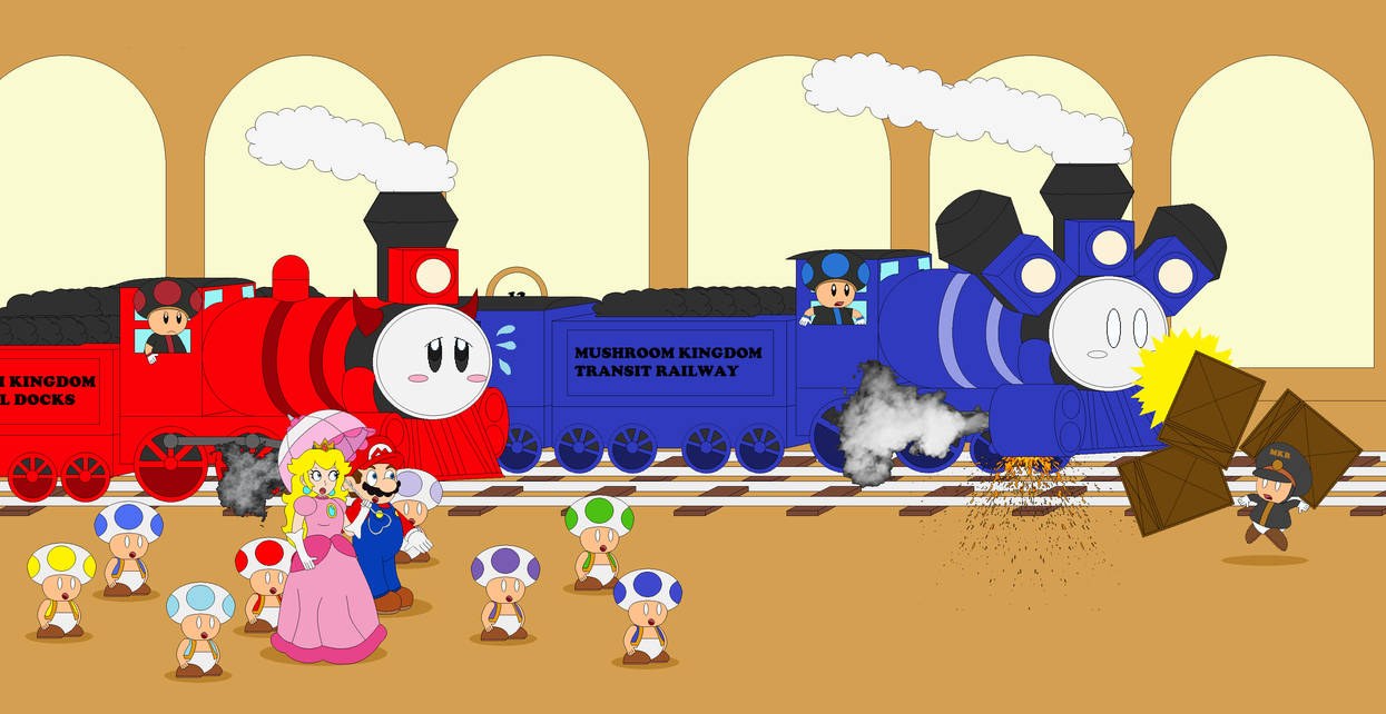 The Runaway in the Station by KirbyKphoria2 on DeviantArt