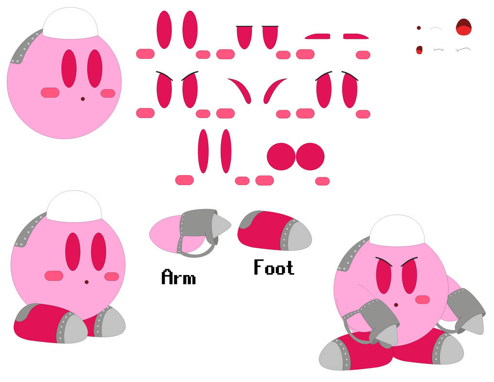 Demeech Renders Character Builder Demech K1R8Y by KirbyKphoria2 on DeviantArt