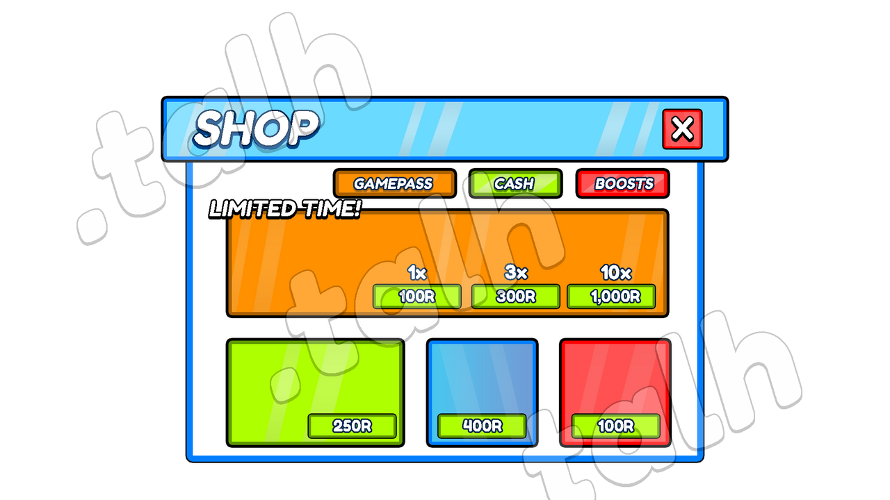 Shop Gui Scratch Roblox Shop UI by talhdev on DeviantArt