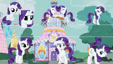 Rarity PSP Wallpaper