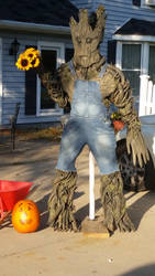 groot scarecrow