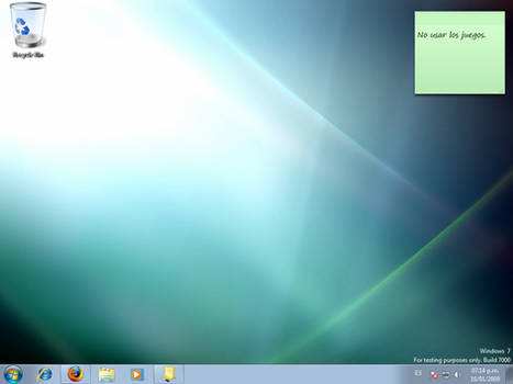 Windows 7 Desktop Screenshot