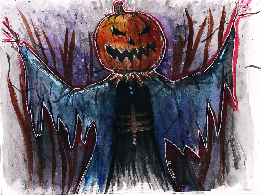 Pumpkin Scarecrow