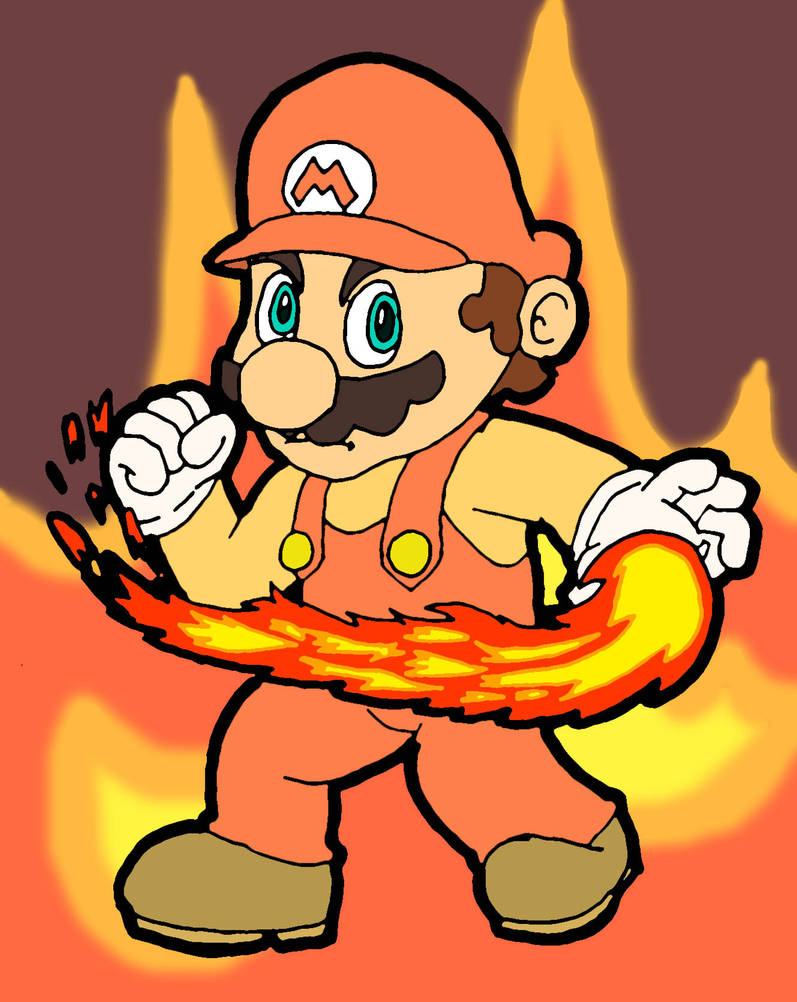 Firey Notes Mario Fire Mario SMB3 by DoubleScreen on DeviantArt