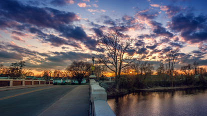 Fort Wayne Spring Sunset IV