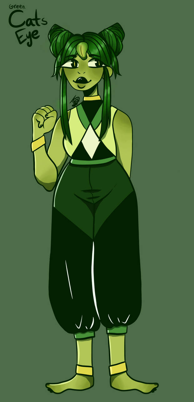 Cats Eye | Steven Universe Gem OC by C0ncerned-Gh0st on DeviantArt