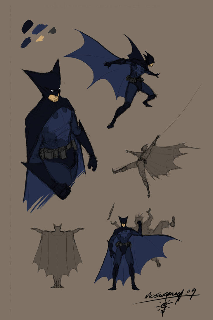 Batman redesign by Inkthinker on DeviantArt